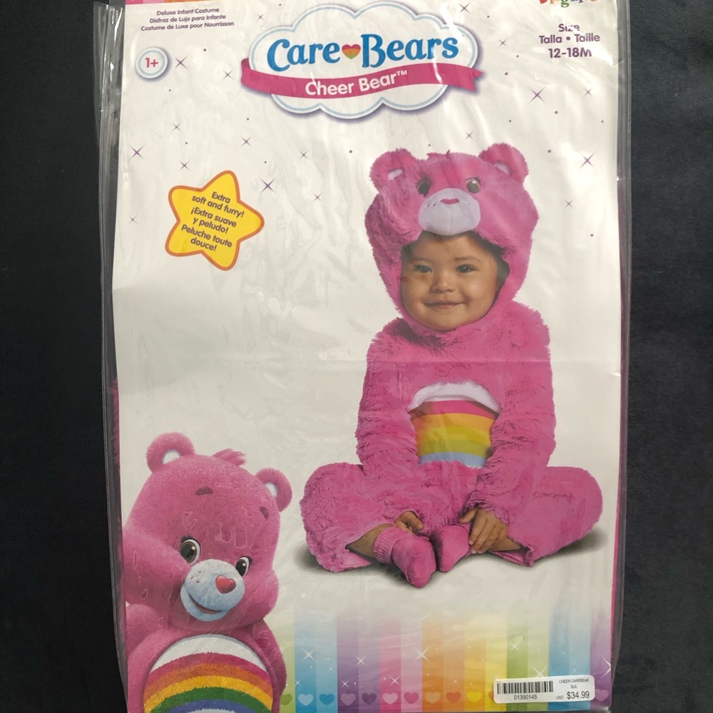 Care bear Halloween costume 12-18 month WORN ONCE